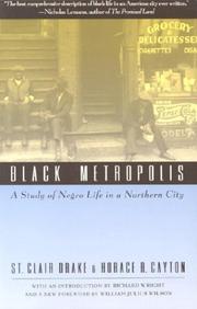 Cover of: Black metropolis by St. Clair Drake