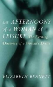 Cover of: Afternoons of a Woman of Leisure