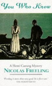 Cover of: You Know Who (Henri Castang Mysteries) by Freeling, Nicolas Freeling