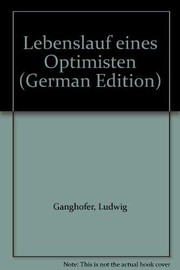 Cover of: Lebenslauf eines Optimisten