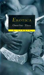 Cover of: Erotica Omnibus (X Libris)