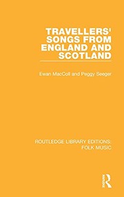 Cover of: Travellers' Songs from England and Scotland