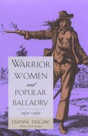 Cover of: Warrior women and popular balladry, 1650-1850