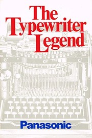 Cover of: The Typewriter legend by edited by Frank T. Masi.