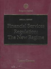 Cover of: Financial services regulation: the new regime