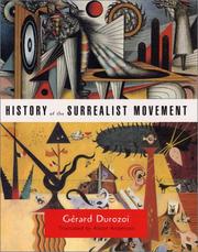 Cover of: History of the Surrealist movement