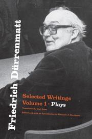 Cover of: Friedrich Durrenmatt by Friedrich Dürrenmatt