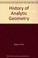 Cover of: History of Analytic Geometry