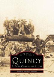 Cover of: Quincy, Ma: A Past Carved In Stone (Images of America (Arcadia Publishing))