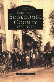 Cover of: Echoes of Edgecombe County, 1860-1940