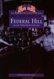 Cover of: Federal Hill  In The Twentieth Century  (RI)