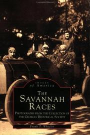 Cover of: Savannah Races by Georgia Historical Society.
