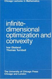 Cover of: Infinite-dimensional optimization and convexity by I. Ekeland