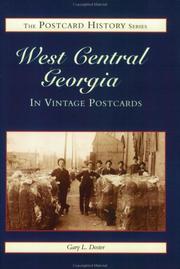 Cover of: West central Georgia in vintage postcards by Gary L. Doster, Gary L. Doster