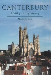 Cover of: Canterbury by Marjorie Lyle