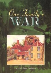 Cover of: One Family's War by Muriel Gane Pushman