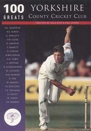 Cover of: Yorkshire County Cricket Club (100 Greats)