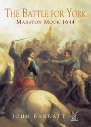 Cover of: The Battle for York by John Barratt