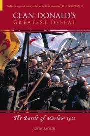 Cover of: Clan Macdonald's Greatest Defeat: The Battle of Harlaw 1411