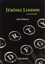 Cover of: Jérôme Lindon, mi editor