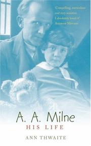 Cover of: A.A. Milne: His Life