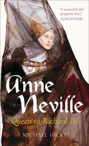 Cover of: Anne Neville by Michael Hicks