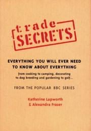 Cover of: Trade Secrets