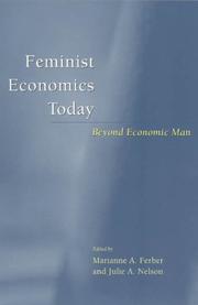 Cover of: Feminist Economics Today by 