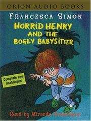 Cover of Horrid Henry and the Bogey Babysitter