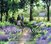Cover of: Country Passions by Rebecca Shaw