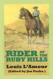 Cover of: The Rider of the Ruby Hills: A Western Duo (Sagebrush Westerns)