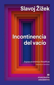 Cover of: Incontinencia del vacío