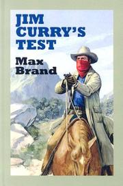 Cover of: Jim Curry's Test