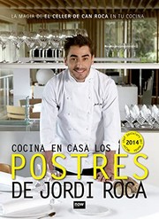 Cover of: Cocinemos en casa los postres de Jordi Roca