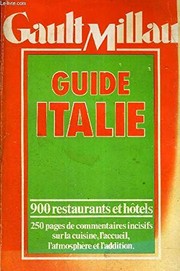 Cover of: Guide Italie by Gault, Henri