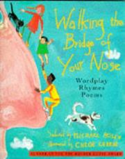 Cover of: Walking on the Bridge of Your Nose (Poetry)