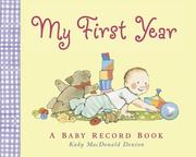 Cover of: My First Year