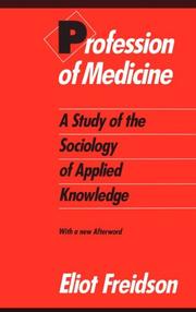 Profession of medicine cover