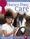 Cover of: Horse and pony care