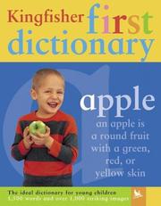 Cover of: Kingfisher first dictionary.