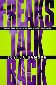 Cover of: Freaks Talk Back by Joshua Gamson