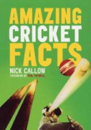 Cover of: Amazing Cricket Facts