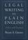 Cover of: Legal Writing in Plain English