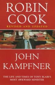 Cover of: Robin Cook by John Kampfner