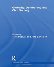 Cover of: Globality, Democracy and Civil Society by Terrell Carver, Jens Bartelson