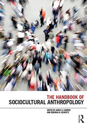 Cover of: The handbook of sociocultural anthropology