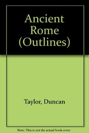 Cover of: Ancient Rome (Methuen's Outlines)