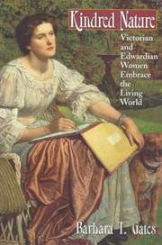 Cover of: Kindred nature: Victorian and Edwardian women embrace the living world