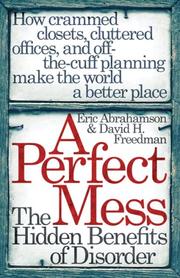 Cover of: A Perfect Mess
