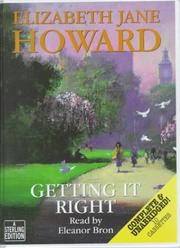 Cover of: Getting It Right by Elizabeth Jane Howard, Elizabeth Jane Howard